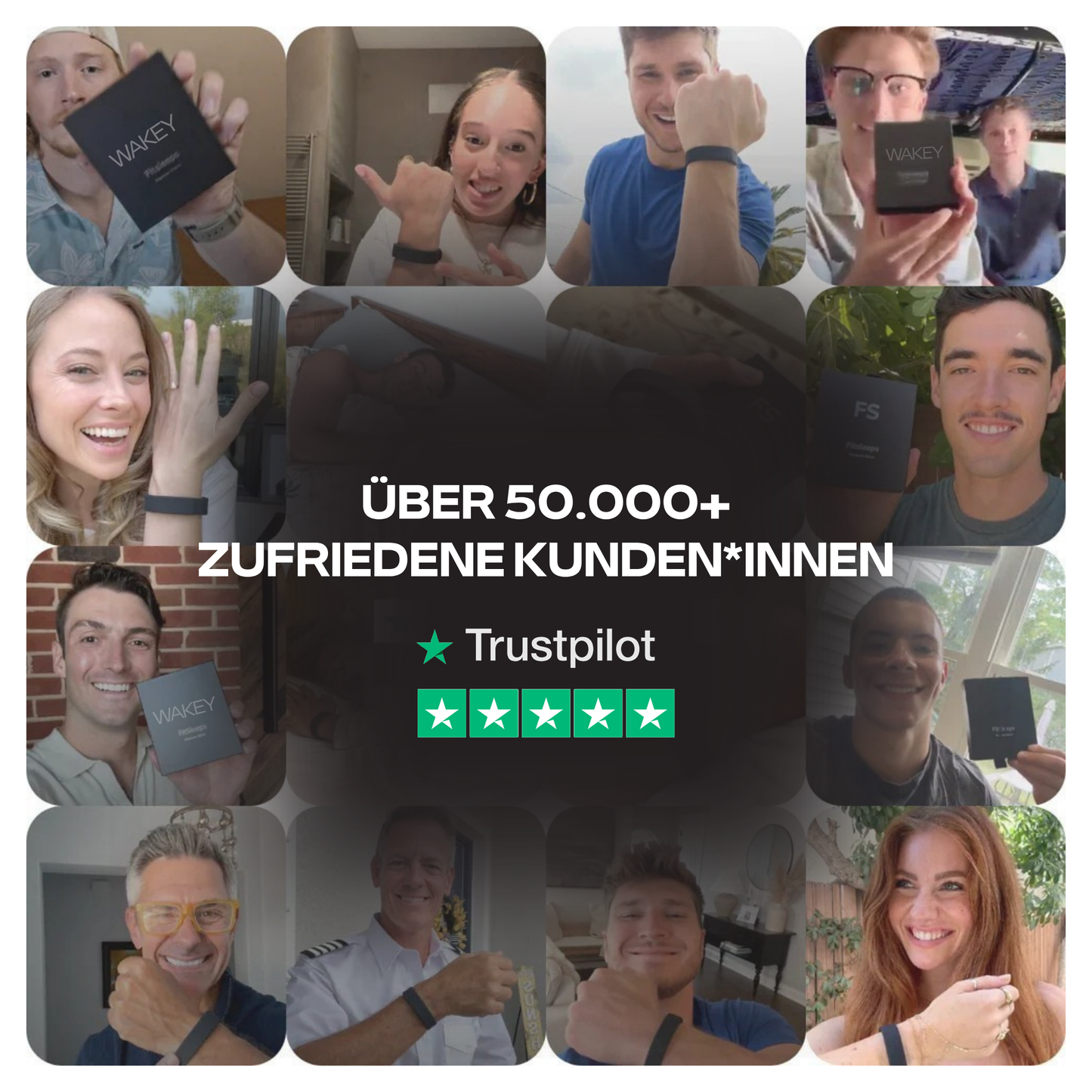 Wakey® - Smarte Vibration sanftes & zuverlässiges aufwachen